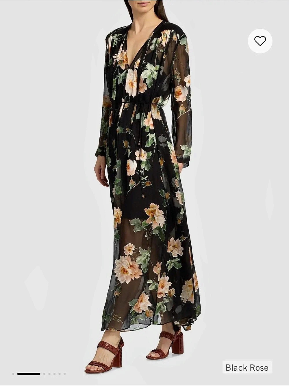 Zimmermann Luna Floral Maxi Dress Size 3 NWT